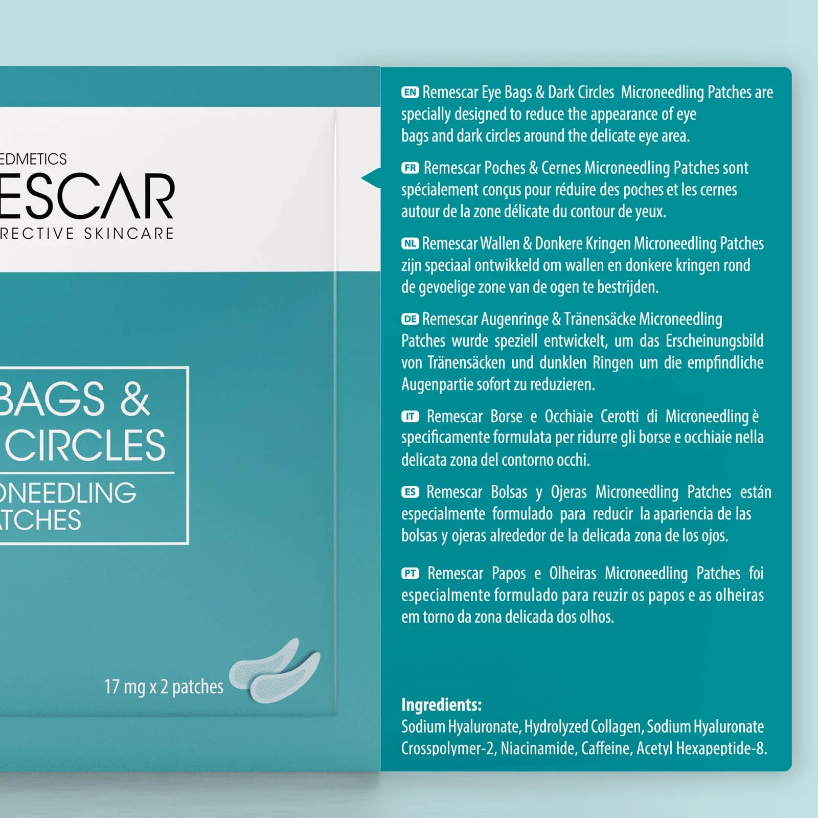 Eye Bags & Dark Circles Microneedling Patches - Image 6